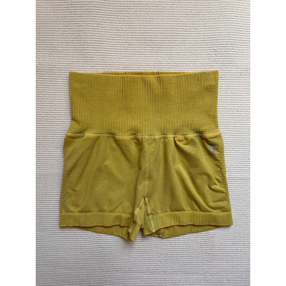 Free People FP MOVEMENT Good Karma Shorts in Lime Size XS/S
